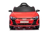 Zippy Toys, Carro Elétrico Audi E-Tron Sportback 12V com Controle Remoto - Vermelho