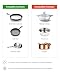 AirHood Ultra-Slim Induction Cooker | Countertop Hot Plate with Precision Sensors for 10 Temperature Modes | Eco-Friendly Compact Kitchen Appliance