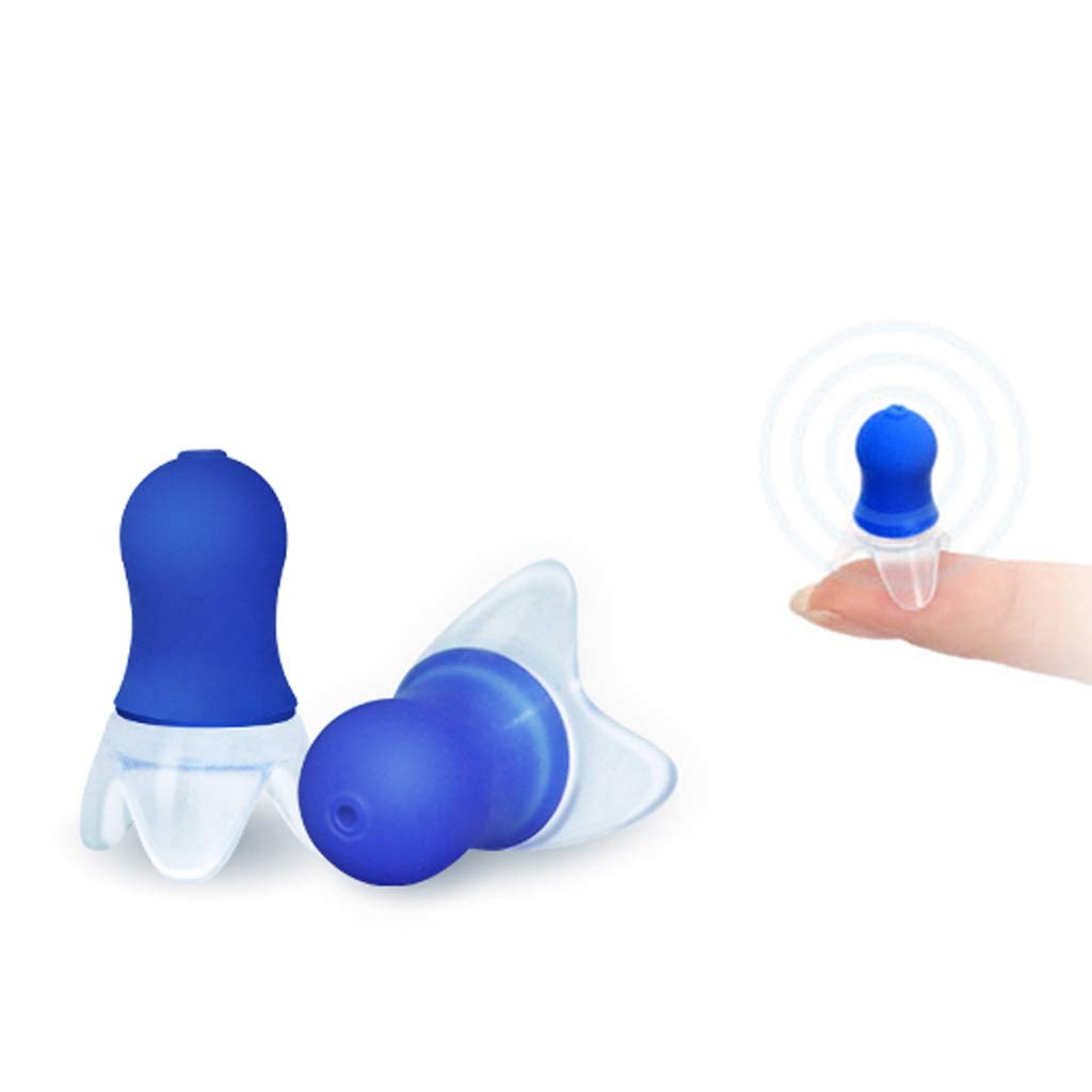 Bouchons d'oreille en silicone for les voyages, les vols et la réduction du bruit – Protection auditive confortable for tous les environnements