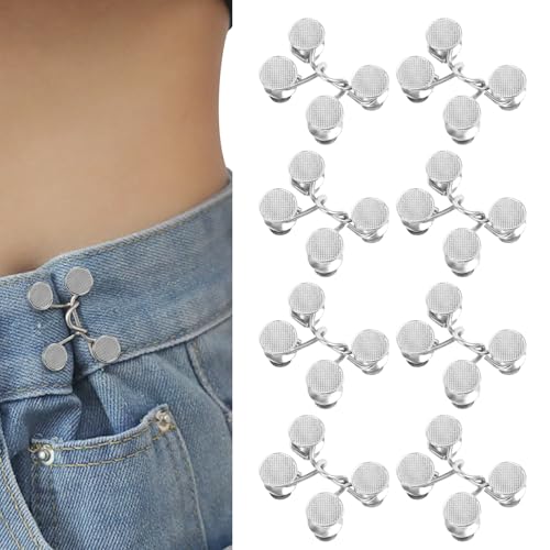 Bottoni Regolabili Per Jeans - Stringi Pantaloni Senza Cuciture - Foto 4