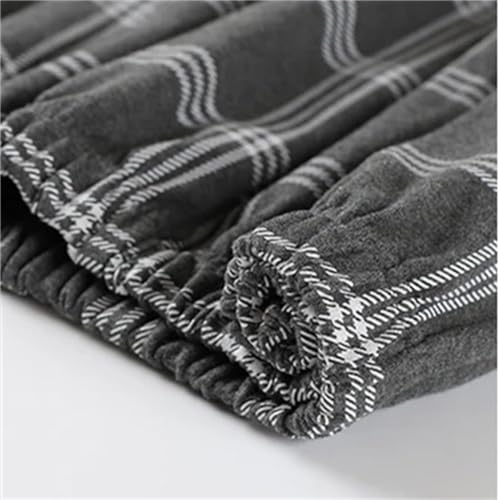 Spring and Autumn Men's Cotton Long-sleeved Pajamas Large Size Pullover Homewear L-4XL Set Boys4