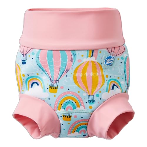 Splash About Happy Nappy Duo Reusable Swim Diaper, Up & Away, 12-24 Months