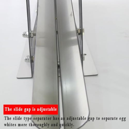Separator białka żółtka kurczaka, grubość 2 mm, maszyna do oddzielania jajek ze stali nierdzewnej 304, 500-800 szt./h, wyjściowy filtr płynu do jajek, regulowana wysokość, do kaczych jaj kurzych