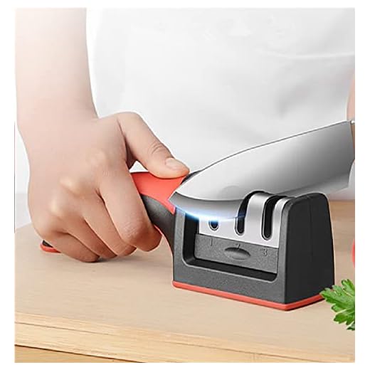 Afiador De Faca Amolador De Facas 3 Opções Profissional