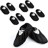 【Komfortabel & Rutschfest】Die Sohle besteht aus rutschfestem Material, wodurch vor Rutschen beträchtlich schützen kann, und sie ist verdickt, um Geräusche zu reduzieren. Der Schuhkörper besteht aus neuem Verbundfasermaterial, das bequem und atmungsaktiv ist.