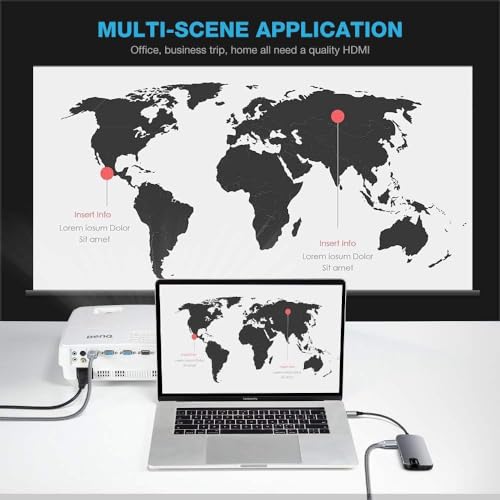 HDMI-Kabel 3 Meter mit 4K 60Hz Unterstützung und vergoldeten Anschlüssen