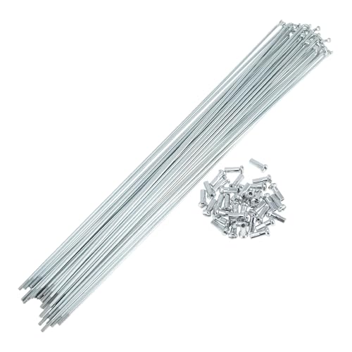Rayons de vélo 13G 291 mm rigides pour remplacer vos rayons cassés sur jante argentée