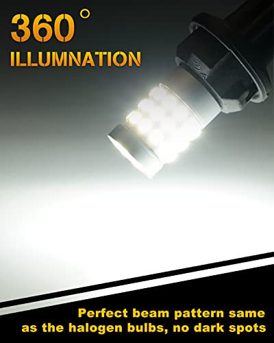 Qasim 194 W5W Led Bulb Canbus Error Free T10 168 175 2825 Replacement Light For Car Interior Dome Map Door Courtesy License Plate Lights Bulb, White 6500K Ac Dc 12V 24V, Pack Of 4 #TOP3