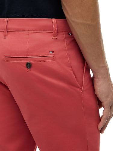 Image of Tommy Hilfiger Men's Stretch Cotton Chino Pants in Slim Fit