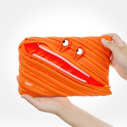 Image of ZIPIT Monster Jumbo Pencil Case, Orange