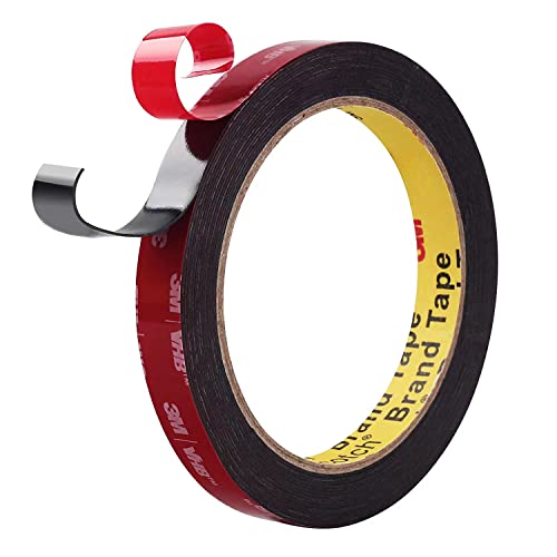 Realth Double Sided Tape Heavy Duty 5925 Black 1/2