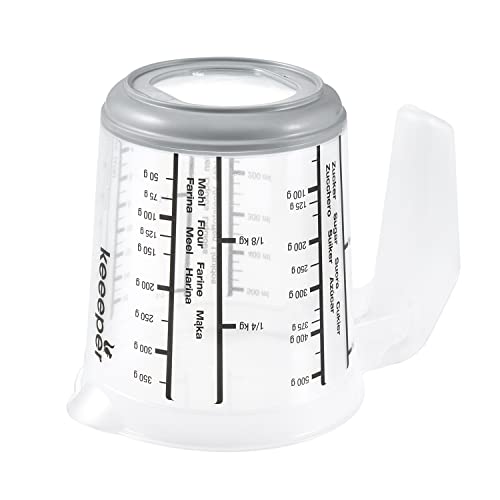 Keeeper Misurino con Base Antiscivolo, 500 ml