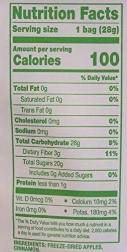Simple Truth Freeze-Dried Cinnamon Apples 1 oz (3 Pack)