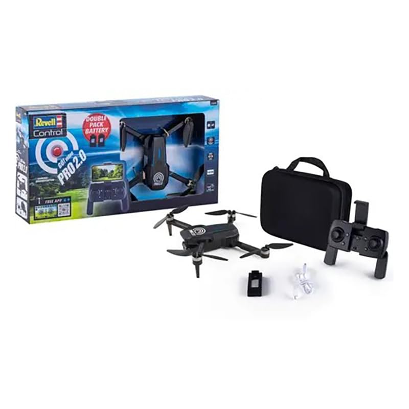 Revell Control RC Camera Quadcopter Go! Video Pro 2.0 Inch, Black - Image 2