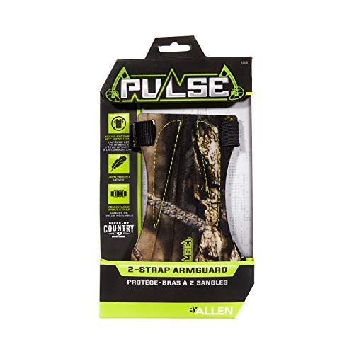 Allen 2-Strap Archery Armguard, 6.5", Mossy Oak Break-Up Camo #TOP6