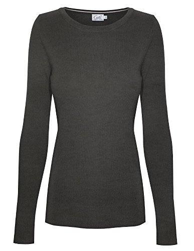 Image of Cielo Women's Solid Soft Stretch Pullover Knit Sweater