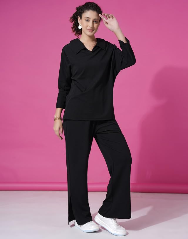 Image of SIRIL Women's Solid Co-Ord Set