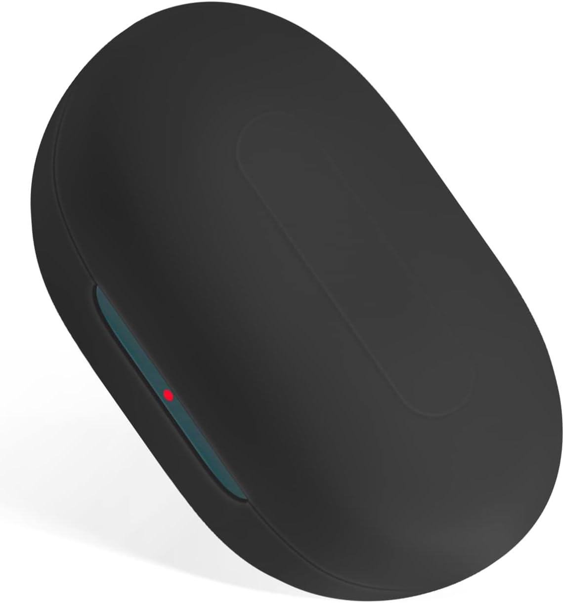 LIRAMARK Silicone Cover Case with Carbiner Compatible with JLAB GO Air Sport (Black)