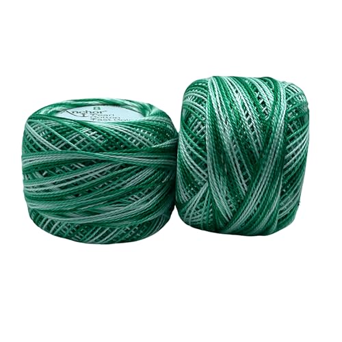 Image of Anchor Knitting Pearl Cotton Fast Colour Thread Yarn - Mercer Pearl Cotton 10gm Yarn (Thickness 1 mm) (Pack of 1 (01213)