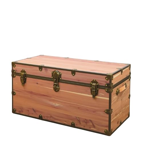 Rhino Knotty Cedar Chest with Brass Hardware