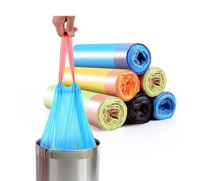 DD Retails Garbage Bag with String || Trash Bag/Dustbin Bag || Eco-Friendly Garbage Bag || Drawstring Trash Bag (Pack Of 5 Roll) (Multicolor) (B0B4SHGPK4) Amazon Price History, Amazon Price Tracker
