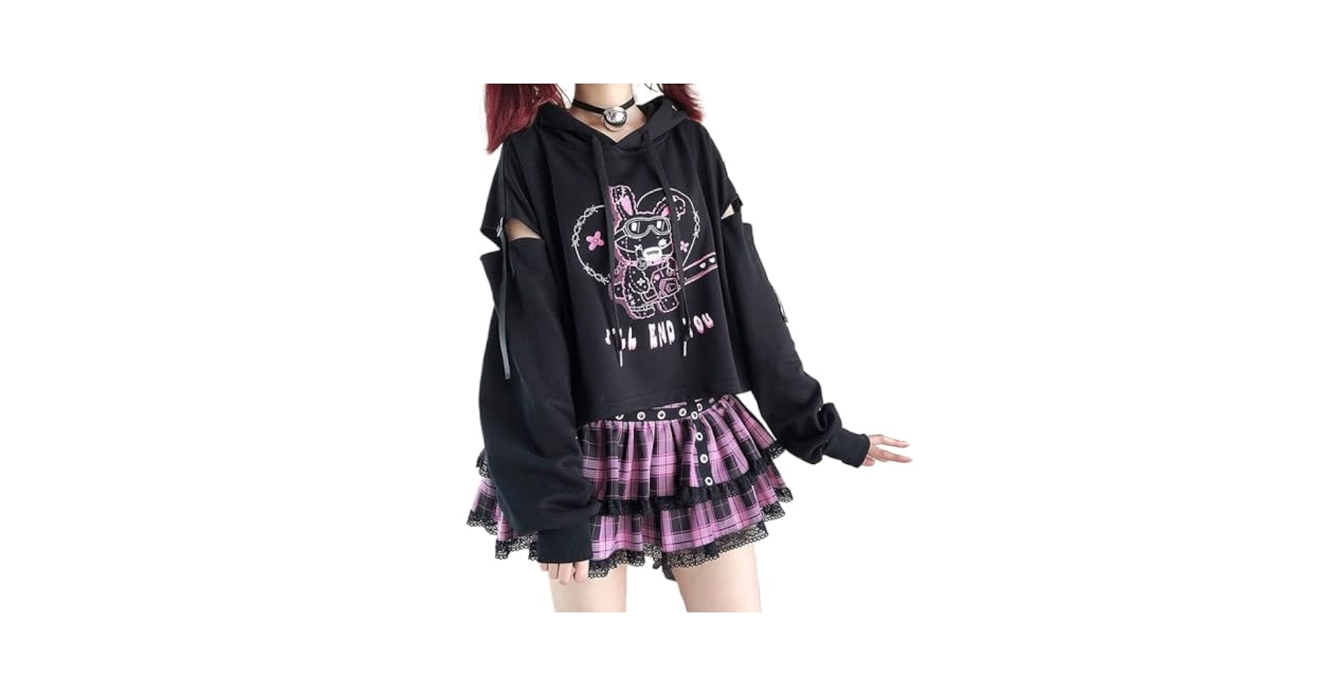 SUFUZEGA Cute Bunny Hoodie for Women Teen Girl Streetwear