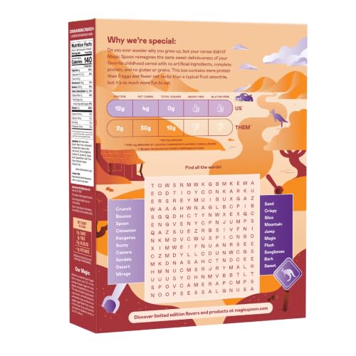 Image of Magic Spoon Grain-Free Cereal Cinnamon Flavour, 7oz (4 Boxes)