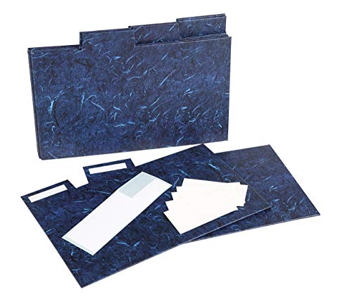 Divisores rígidos INDEX57PKBLUE para álbum de fotos para cajas de fotos de 13 x 18 cm 5 unidades en azul marmolado