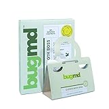 BugMD Clothes Moth Boss Trap Indoor Trap Sticky Strip with Pheromone Attractor, for Cabinets Drawers Closets Wardrobes