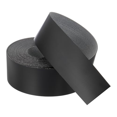 Cinta de borde negro de madera contrachapada de 25 pies para cantos y chapa prepegada térmica
