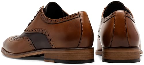 Image of Jousen Mens Dress Shoes Leather Oxford Classic Shoes Formal Business Dress Shoes for Men