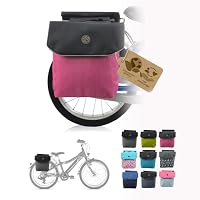 BambiniWelt by Rafael K. Gepäcktasche – Wasserabweisende Gepäckträgertasche für Kinderfahrrad 18–24 Zoll – für alle PUKY und WOOM Räder – robuste Fahrradtasche (Modell 2 (M2)) Sport & Freizeit