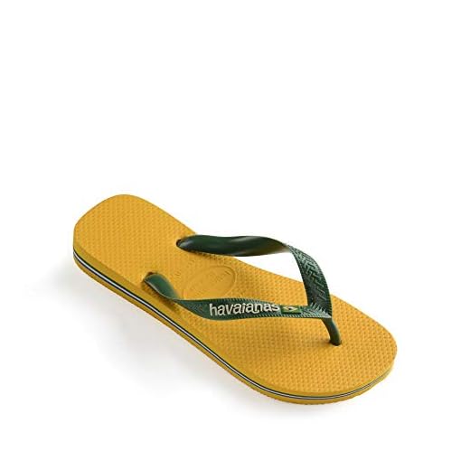 Havaianas Brasil Logo 4110850, Infradito Unisex Adulto, Giallo (Banana Yellow), 41/42 EU