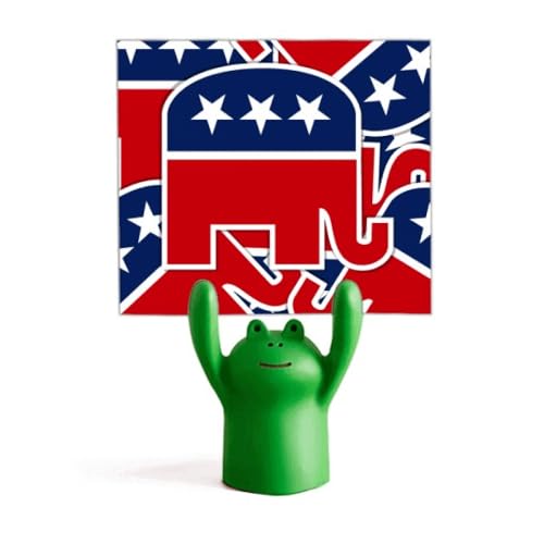 Grenouille stand décoration Ameelephant pour égayer votre bureau au quotidien