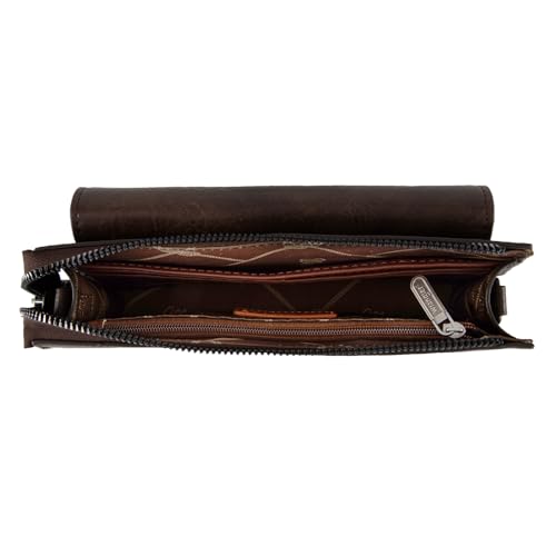 Image of Wrangler Crossbody Wallet for Women RFID Clutch Phone Purse with Credit Card Slots | RFID
