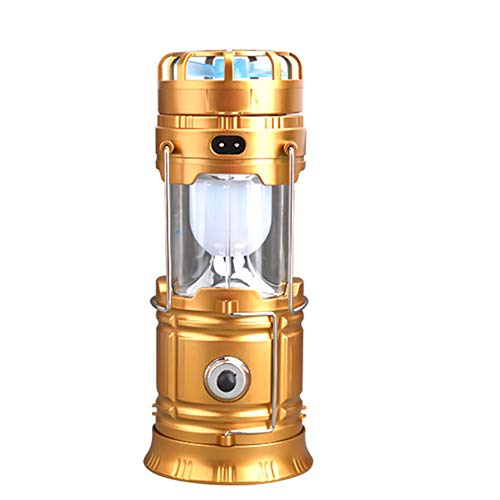 LED Solar Outdoor Camping Lampe Tragbare Angelzelt Licht Laterne Taschenlampe mit Ventilator für Notbeleuchtung