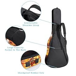 Hondank Housse de protection en éponge épaisse imperméable pour guitare acoustique électrique basse classique… - Les Beatles, Paul McCartney, John Lennon, RIngo Starr, George Harrison Hondank Housse de protection en éponge épaisse imperméable pour guitare acoustique électrique basse classique… – Image 3