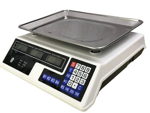 40kg Digital Scale Electronic Price Computing Vegetable Commercial Retail Weight