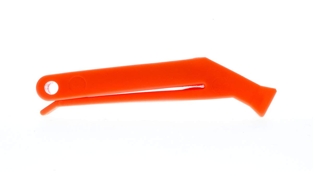 SE Wh36 Orange Plastique flottant sifflets, 36-pack