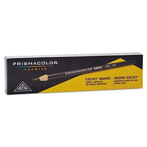 Prismacolor 14420 Design Ebony Sketching Pencil Black Matte Dozen #TOP1