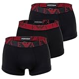 Emporio Armani Boxer Uomo, Nero, XXL