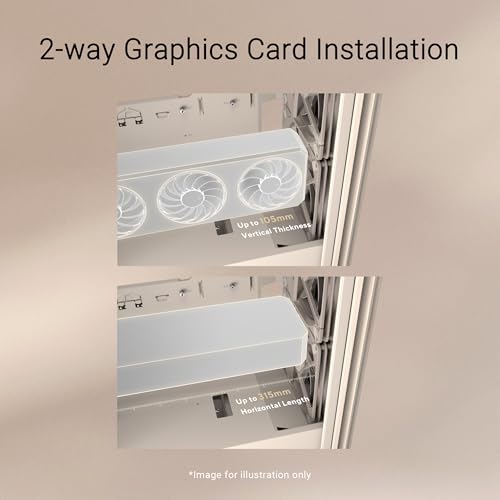 Image of ProArt PA401 Wood Edition Beige Mesh-Panel ATX case, GPU Support for up to 315mm in Length, 240mm Radiator Support, Pre-Installed 160mm Fans, Power and Reset Button Lock, Detachable PSU Bracket