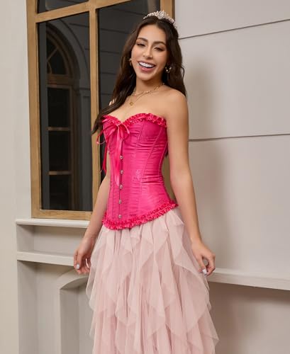 Image of SZIVYSHI 14-Bone Overbust Corset Top