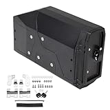 GIDIBII Motorrad Werkzeugkasten Linke Seitenhalterung Edelstahl Werkzeug Boxen Kompatibel mit BMW R1250GS / Adventure,R1200GS / Adventure F850GS F750GS (Schwarz)