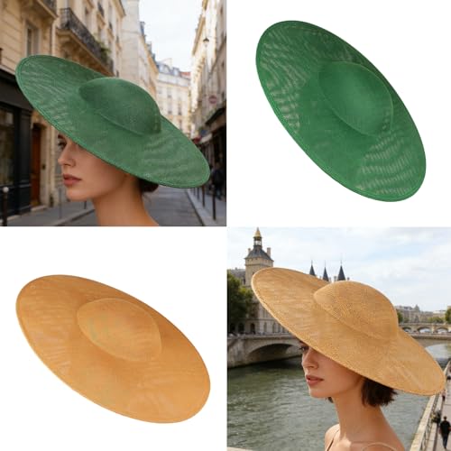 Sombrero Fascinator Grande 40 cm miniatura 2