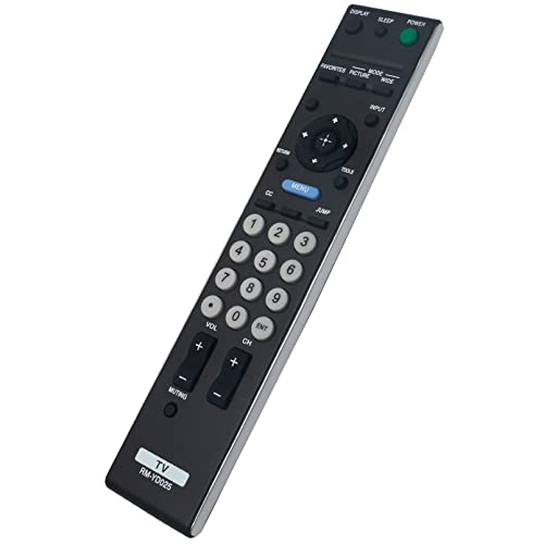 New Rm-Yd025 Replaced Remote Suit For Sony Tv Kdl-32S5100 Kdl-32Xbr9 Kdl-37L4000 Kdl-37L4000 Kdl-37L5000 Kdl-40S4100 Kdl-46S4100 Kdl-40V4100 Kdl-40V415 Kdl-40S504 Kdl-40S5100 Kdl-40Sl150 #TOP4