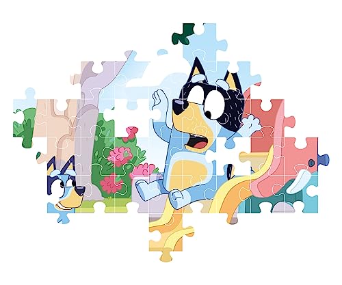 Clementoni, 27171, Supercolor Puzzle Bluey, 104 Pieces, Jigsaw Puzzle For Kids Age 6, Made In Italy, Multi-coloured - Image 4