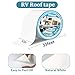 RV Roof Tape white, 4