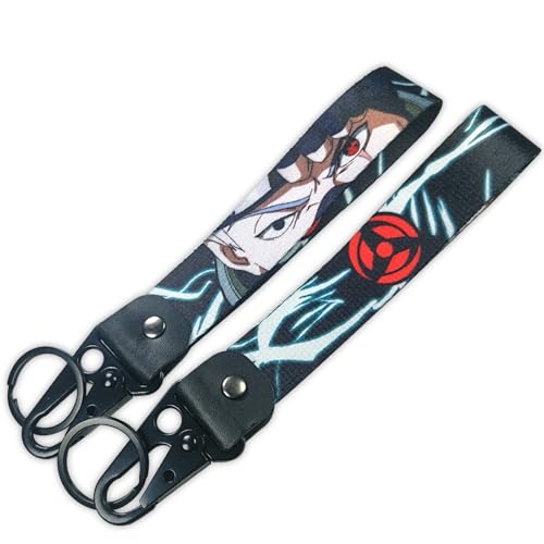 Image of 1Pack Anime Keychian,Japanese Culture Motorcycle & Auto Key Tags Jet Tag for Car Scooter Keys (AK-3-2-T)