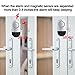 Window Door Alarms, Personal Security for Kids Safety, Burglar Alert, Door Open Chime Pack of 4